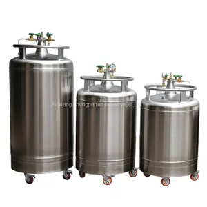 High Quality 100L Liquid Nitrogen Storage Cryogenic Container for Cryotherapy thumbnail-1