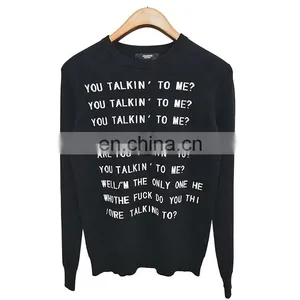 DiZNEW OEM High Quality Men Sweater Print Christmas Sweater thumbnail-1