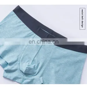 Soft Touch Symphony Cotton Youth Shorts Solid Color Boxer Men's Underwear thumbnail-3