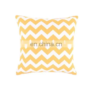 Wholesale Decorative Stocking Flower Printed Polyester Canvas Outdoor Cushion Cover With White Piping and Invisible Zipper thumbnail-4