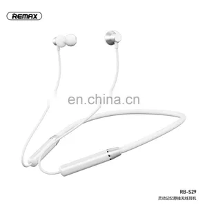 Remax 2020 New Arrival Linton Series Neckband U-shaped Memory Collar Wireless Earphone Headphone thumbnail-4