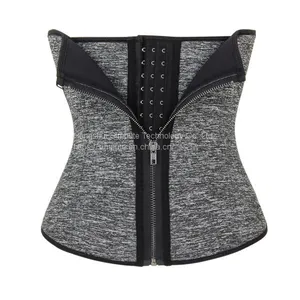 Neoprene Waist Trainer Shaper Corset Body Shaper With Zipper and Hooks thumbnail-3