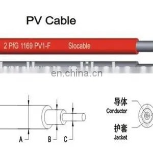 Solar PV Cable 4mm2 for Solar Energy System thumbnail-2