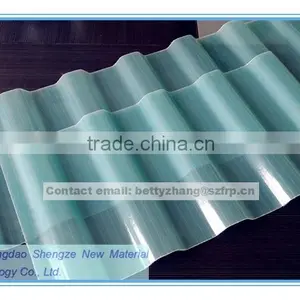 FRP Skylight /high Toughness Daylighting Panels/ Corrugated Plane Skylight thumbnail-3