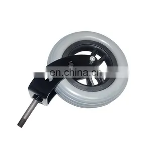 8" Inch Tires for Electric Wheelchair Wheels Solid Castor Wheelchair Accessories thumbnail-6
