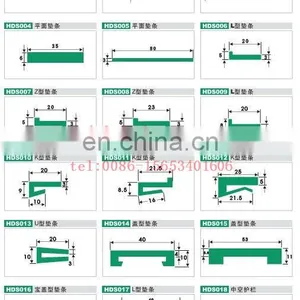 Green Ultra Slider Plastic Guide Rails, UHMW-PE Guide Track thumbnail-3