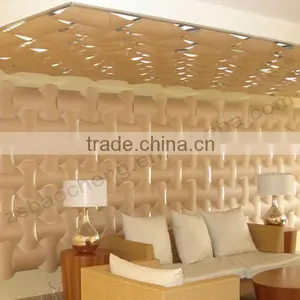 2015 Factory Direct Sale Decorative Wood 3d Wall Panel thumbnail-3