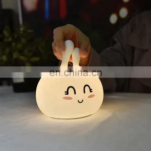 Popular Bedside Lamps Usb Silicone Rechargeable Led Light Light for Kids thumbnail-5