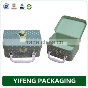 Yifeng Factory Cardboard Paper Handle Small Suitcase Gift Boxes thumbnail-5