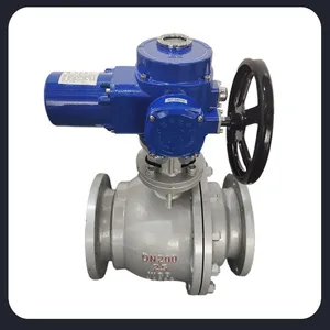 Common Switch Type Electric Ball Valve DN20 Electronic Electric Actuator thumbnail-2
