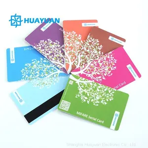 Custom Logo Printed Laser Number 13.56MHz PVC Contactless Smart RFID Hotel Key Card thumbnail-1
