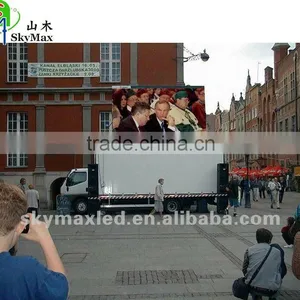 High Brightness Mobile Outdoor Advertisement Car LED Display thumbnail-1