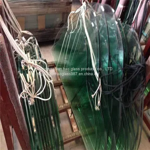 Furniture Glass Processing 8-12 mm Toughened Glass Mesa Fine Grinding thumbnail-2