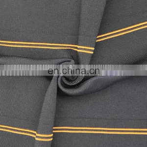 Colorful Rib 1*1 2*1 Rib 300-600 Gsm t Shirt Rib Polyester Spandex Flat Knit Fabric Twist thumbnail-4