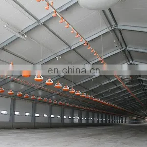 High Strength Multi-span Chicken House Steel Structure Chicken Farm Poultry House thumbnail-3