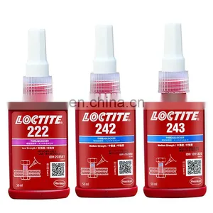 New 50ml Threadlocker Loctiter 222 242 Screw Glue 243 Anti-loose Tight Sealing Adhesive Thread Fastening Glue thumbnail-1
