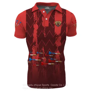 Custom Sublimation Fashion Dart Polo Shirts thumbnail-1