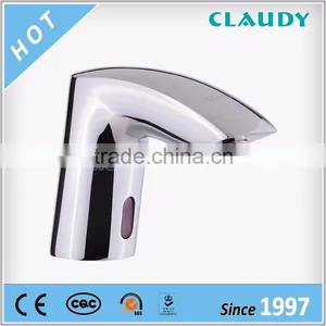 Polished Single Hole Commercial Automatic Shut off Faucet in Saudi Arabia thumbnail-2