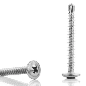 Galvanized Stainless Steel Pan Head Phillips Self Tapping Screw for Metal thumbnail-5