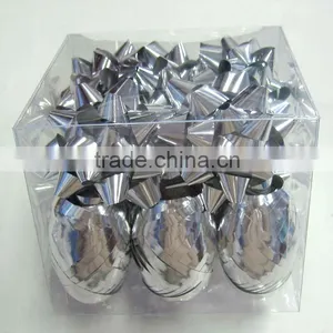Metallic Decoration Ribbon Set:ribbon Egg and Star Bow for Christmas, Party, Holiday thumbnail-3