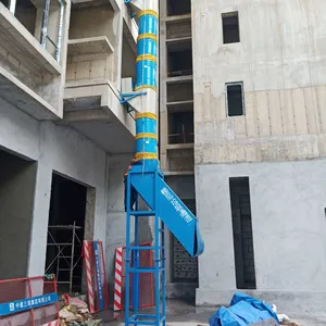 Building Double-layer Garbage Chute, Roof Garbage Chute System, Support Bracket thumbnail-1
