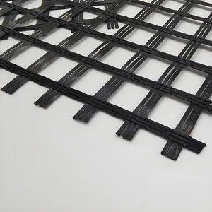 Glassfiber Asphalt Geogrid 100100kn thumbnail-5