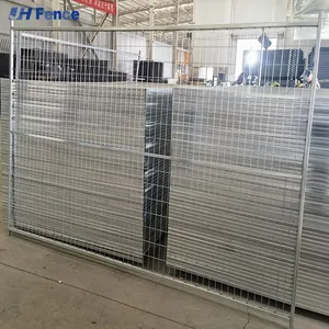 Canada Market 6' X10'ft Construction Site Temporary Galvanized Fence thumbnail-6