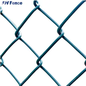 4' X 50' Black Vinyl Coated 9-Gauge Chain Link Fence Fabric for Long-Lasting Use thumbnail-2