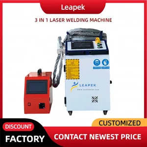 Fiber Laser Welder 1500w 2000w Portable 4 in 1 Laser Welder Handheld Laser Welding Cleaning Cutting Machine thumbnail-5