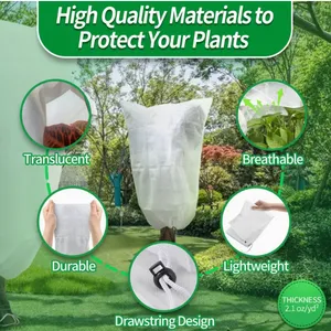 Breathable Plant Frost Cover for Garden Cold and Freeze Protection thumbnail-1