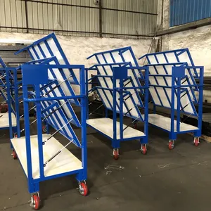 Multi Layer Base Plate Workpiece Transfer Cart For Workshop thumbnail-3