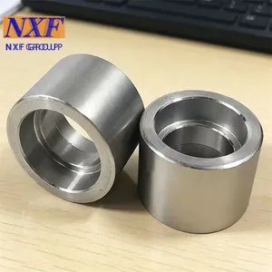 NXF UNS N10276 2.4819/NiMo16Cr15W/C276 OD DN6-1500 Pressure 3000-9000lb ASME B16.11 Nickel Alloy Forging Socket Welding Coupling thumbnail-1