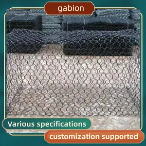 Zn-Al Alloy Gabion Mesh Crack Resistance Desert Slope Wind Erosion Prevention thumbnail-2