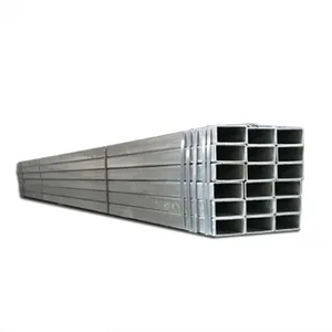 Pre-Galvanized Square Steel Tube EMT Structure Pipe BS Standard API Certified ERW 6m for Oil Pipe Structures Bending Welding thumbnail-5