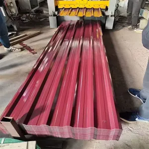 Anti-Corrosion Corrugated Steel Plate for Industrial Factory Roofing and Siding thumbnail-1