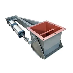 Pneumatic Jaw Discharge Valve Electric Jaw Gate Valve for Silo Hopper Bulk Powder Material Discharging Control Valve thumbnail-5