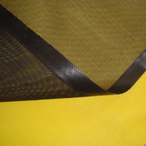 Fire-Retardant PVC Coated Woven Mesh Fabric – Textilene for Swimming Pool Safety Screens, Complies With International Safety Regulations thumbnail-1
