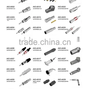 Automotive Car Radio Stereo ISO Male Crimp Antenna Aerial Connector Converts Bare Wires Adapter Antenna thumbnail-6
