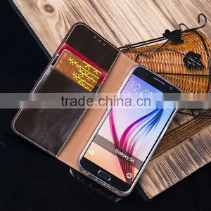 Gangzhou Nakas Wholesale Leather Case for Samsung s6 thumbnail-2