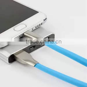 1M/3.3fFT 7 Color LED Metal USB Cable 8 Pin and Charging Charger Cable for IPhone6 6 Plus 5 5s IPad for Ios 8 Ios9 1M thumbnail-4