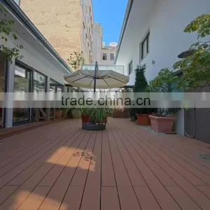 UV-protect WPC Decking Flooring for Outdoor Water-proof and Anti-slip thumbnail-2