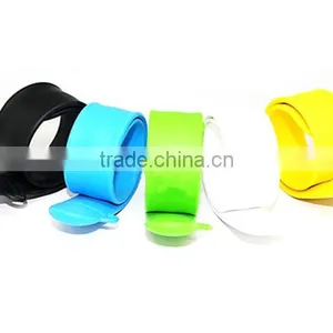Cheap 4GB 8GB 16GB Red / Yellow Bracelet USB Flash Sticks With Free Logo Custom thumbnail-2