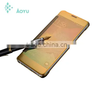 2016 New Arrive Flip Mirror Phone Case for Samsung Note 5 thumbnail-1