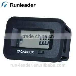Runleader Waterproof Digital RPM Tachometer Hour Meter For ATV Mower Snowmobile Compressor Cutter Marine Tractor Glider thumbnail-2