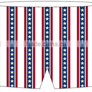 American Flag Men's Board Shorts thumbnail-1