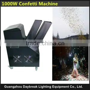 1000w Wedding Confetti Blower / Paper Confetti Blaster Confetti Machine AC110/220V Euro/USA Power Plug thumbnail-1