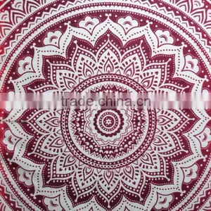 Bohemian Handmade Bed Cover Mandala Beach Throw Wall Hanging Cotton Tapestry thumbnail-4
