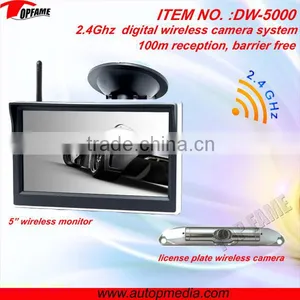 DW-5000 Digital Wireless Rearview System 5inch Digital LCD Monitor With Inbuilt Wireless Receiver thumbnail-1