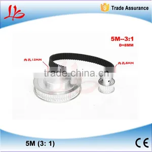 Engraving Machine Parts Pulleys Timing Belts Deceleration 5M (3: 1) thumbnail-1