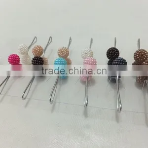 Hot Sale Wholesale Muslim Hijab Safety Pins Clips for Lady Wedding Accessories PDJ0125 thumbnail-6